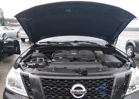 2017 Nissan Armada Sv z USA, uszkodzony, nr VIN JN8AY2NC9H9505056